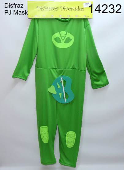 Imagen de DISFRAZ PJMASK VERDE 3.26